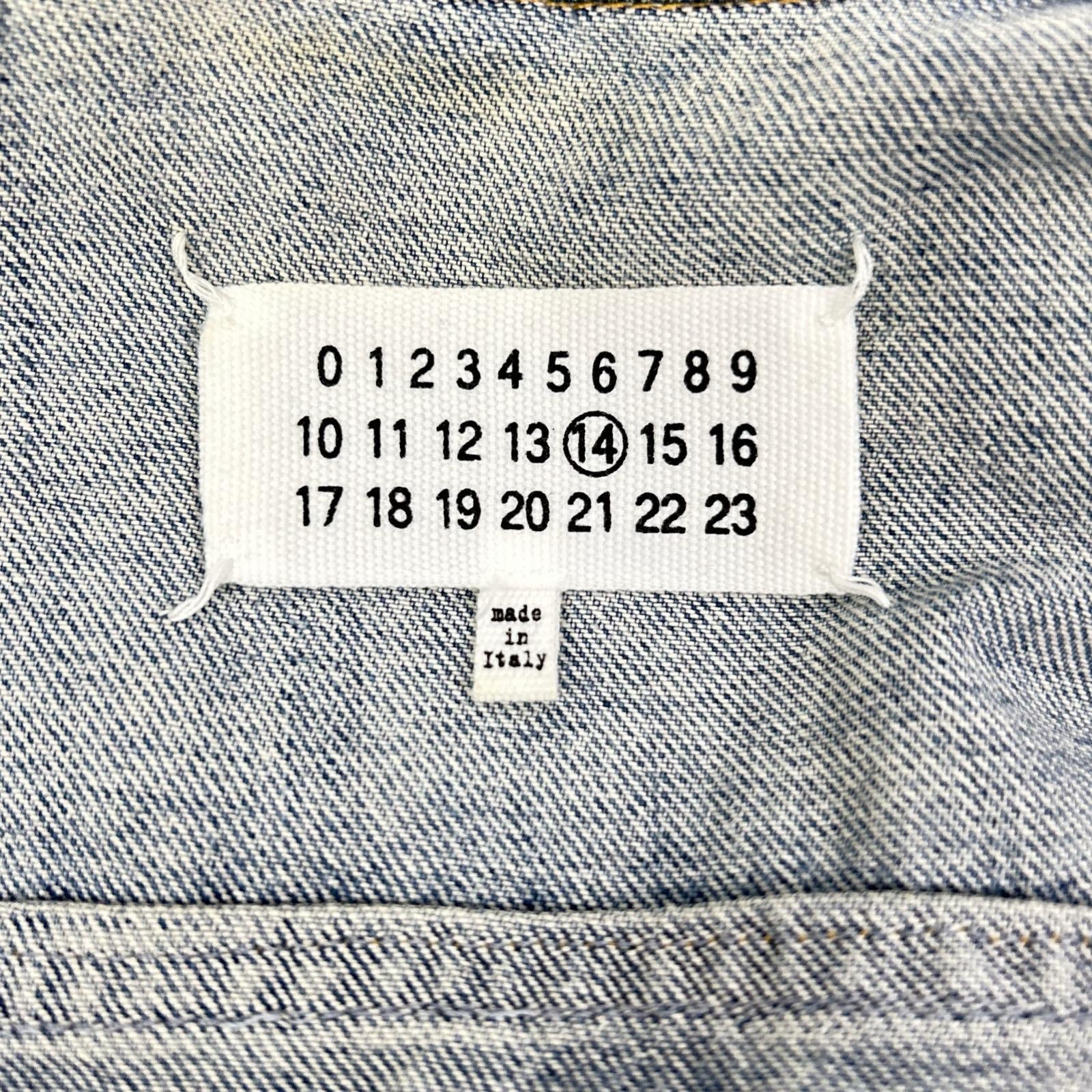 Maison Margiela メゾンマルタンマルジェラ 15年 S50AM0219 ブルー デニムジャケット ジャケット