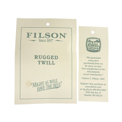 FILSON フィルソン 美品 スモール ラギットツイル ダッフル ボストンバッグ メンズ ベージュ ボストンバッグ