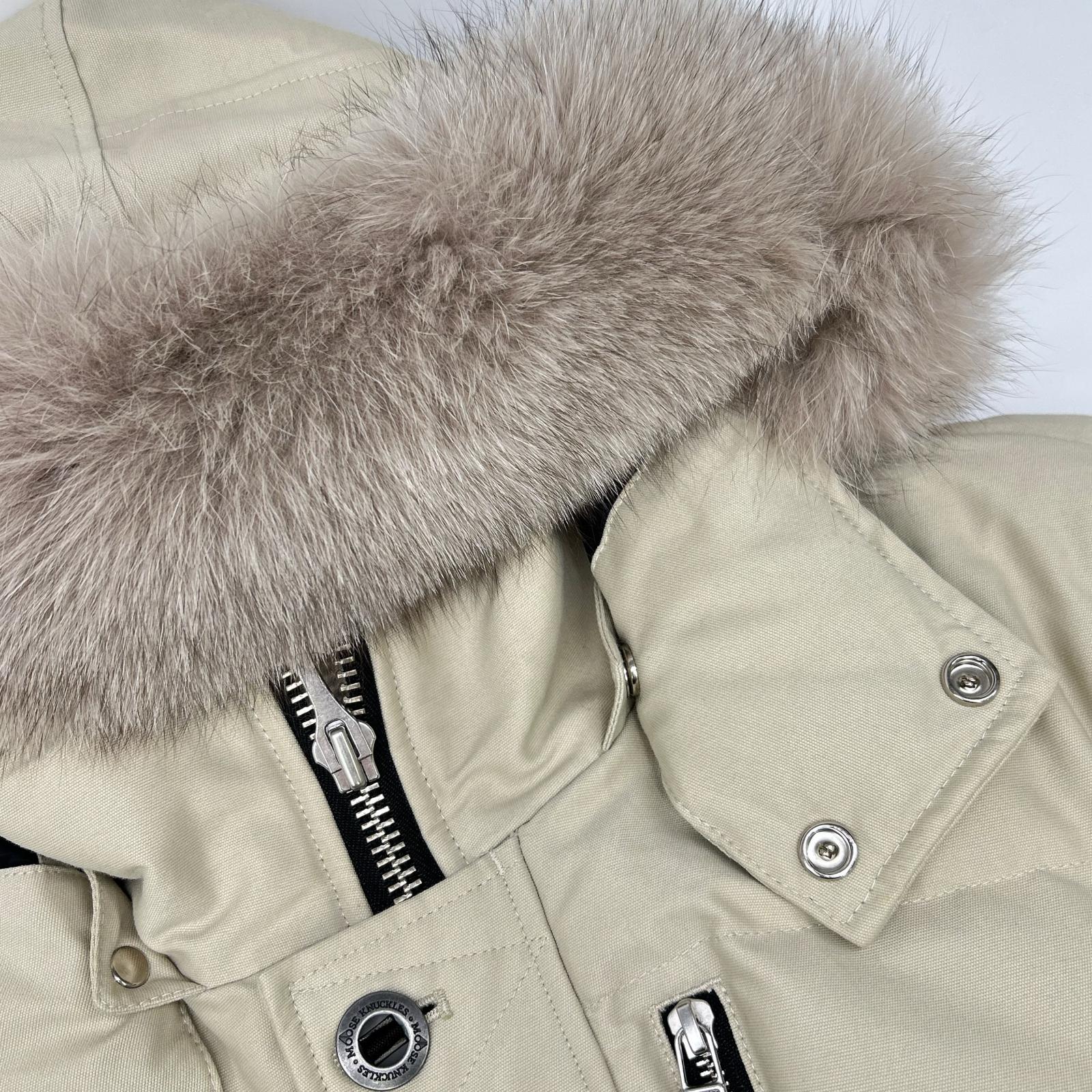 MOOSE KNUCKLES ムースナックルズ 21AU-MK2228M3Q ベージュ 3Q ダウンジャケット L MOOSE KNUCKLES ムースナックルズ 21AU-MK2228M3Q ベージュ 3Q ダウン