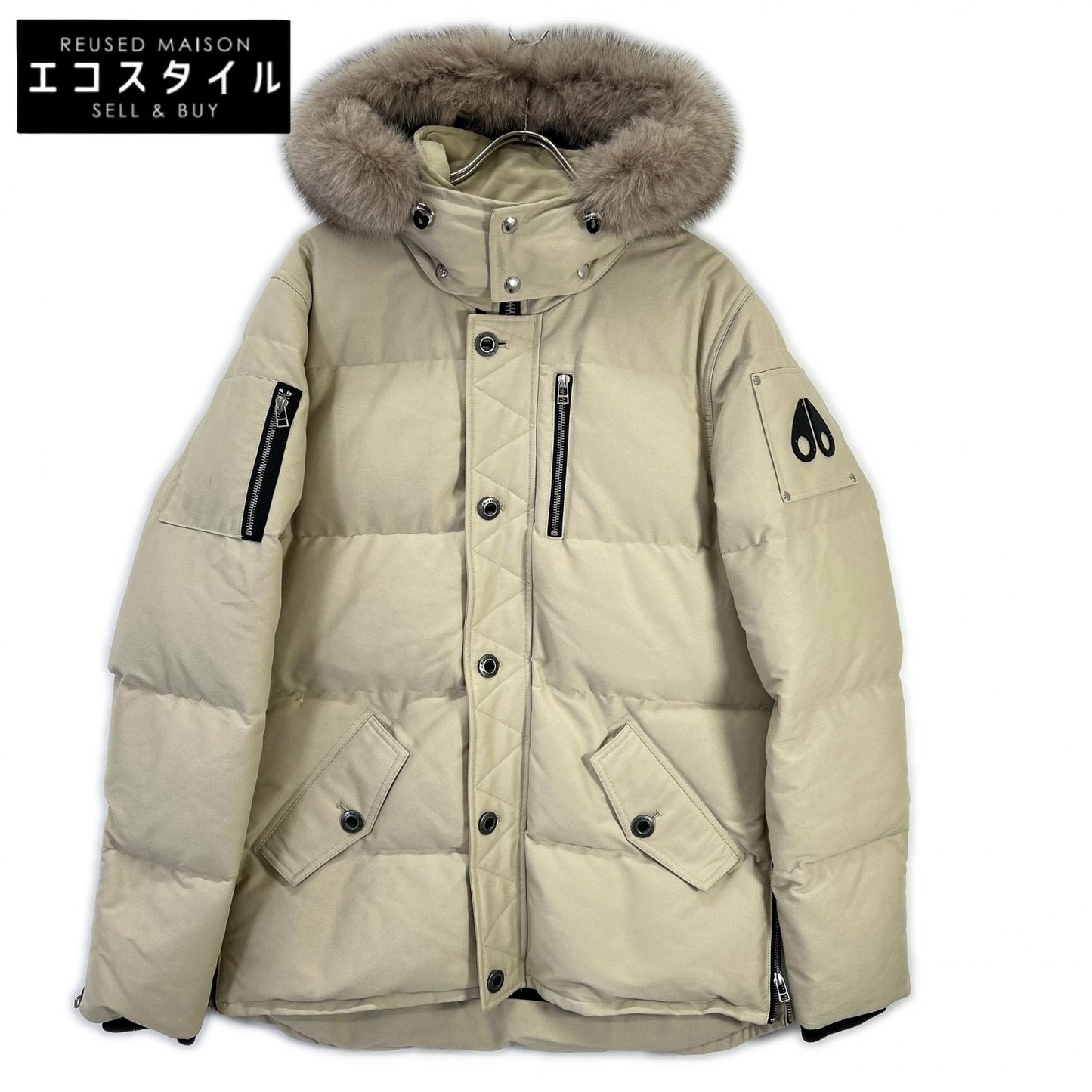 MOOSE KNUCKLES 穆斯纳可 21AU-MK2228M3Q 米色 3Q 羽绒夹克 夹克