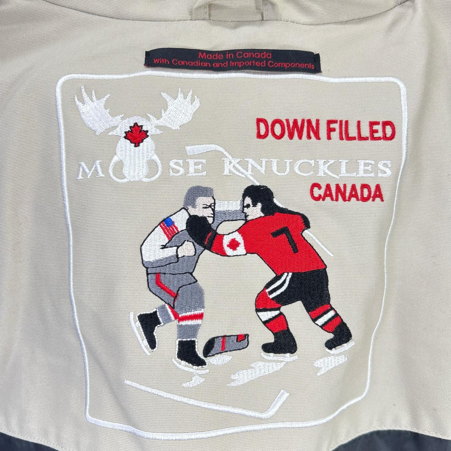 MOOSE KNUCKLES 穆斯纳可 21AU-MK2228M3Q 米色 3Q 羽绒夹克 夹克