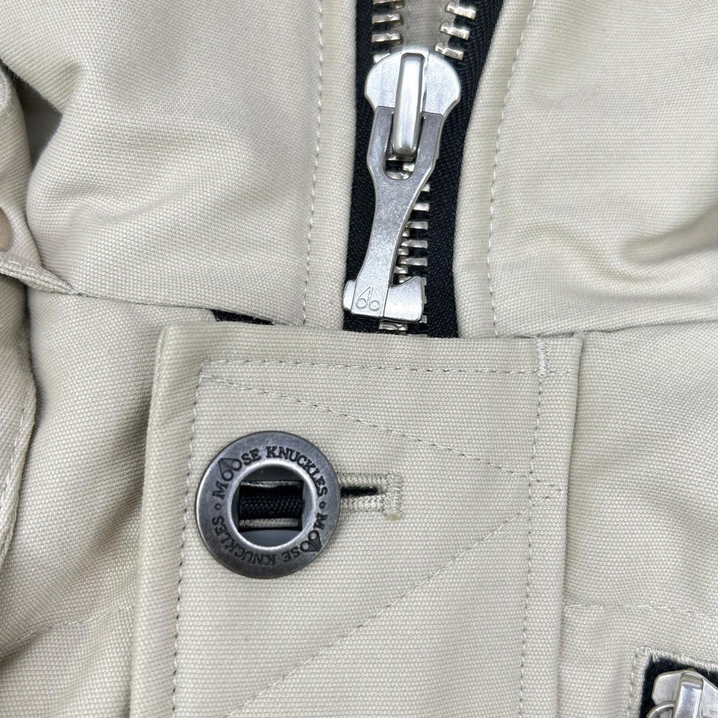 MOOSE KNUCKLES 穆斯纳可 21AU-MK2228M3Q 米色 3Q 羽绒夹克 夹克