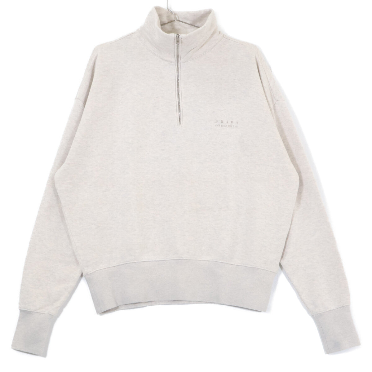 PRADA 普拉达【新品/国内正品/25年产】UJL39C 半拉链运动衫 上衣