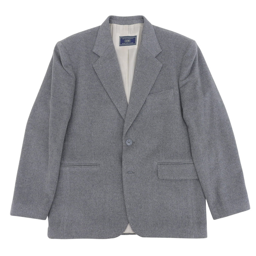 GOBI ゴビ 美品 カシミヤ100 ジャケット メンズ グレー ジャケット