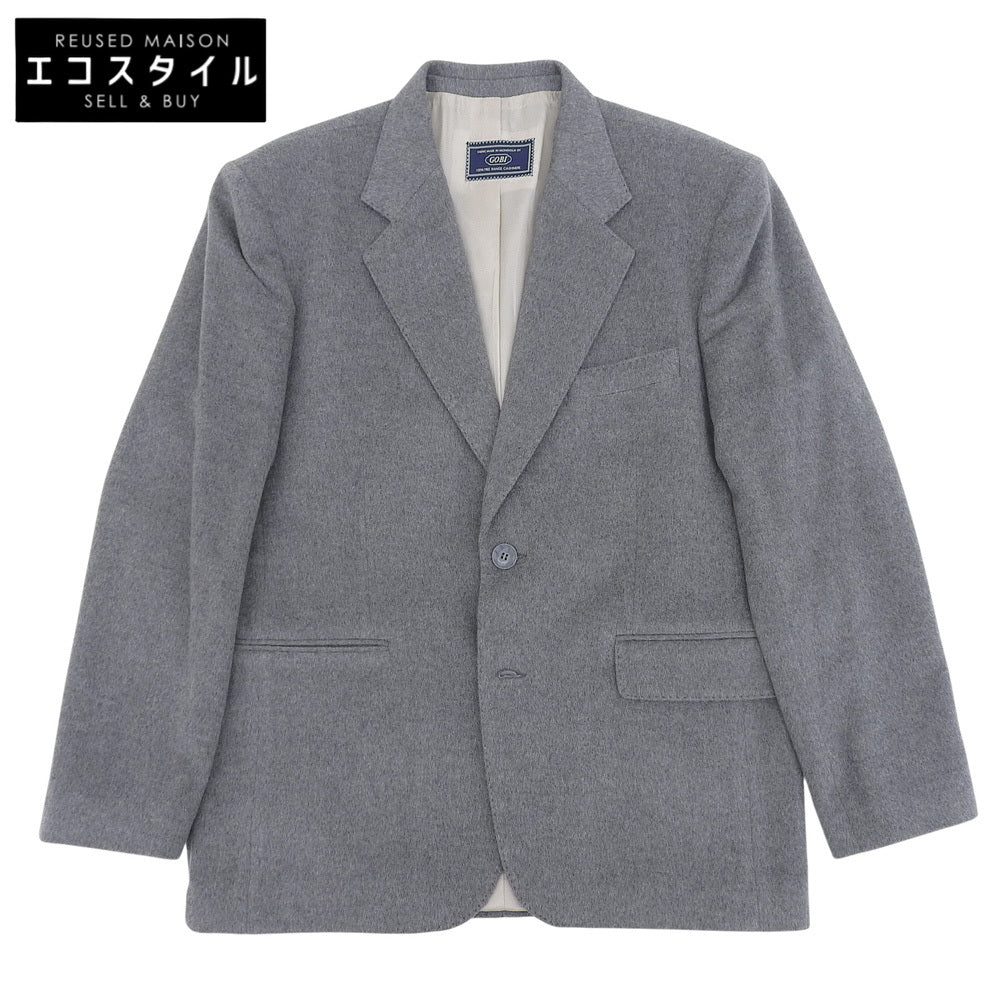 GOBI ゴビ 美品 カシミヤ100 ジャケット メンズ グレー ジャケット