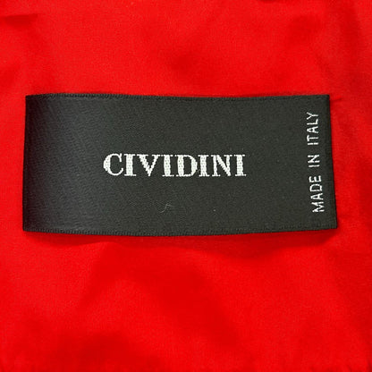 CIVIDINI Red Spring Coat