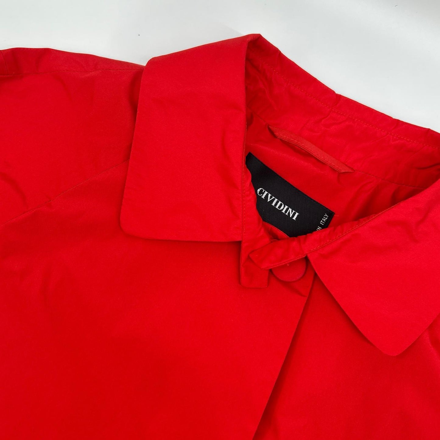 CIVIDINI Red Spring Coat