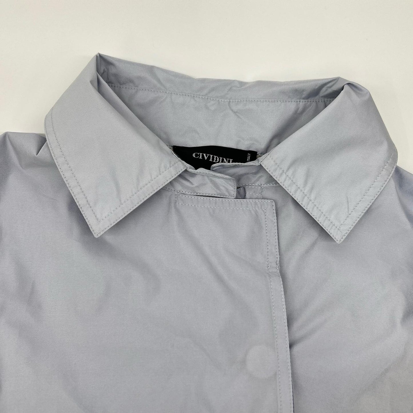 CIVIDINI CIVIDINI 浅蓝色针织拼接风衣 外套