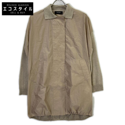 CIVIDINI Cividini 米色针织拼接风衣 外套