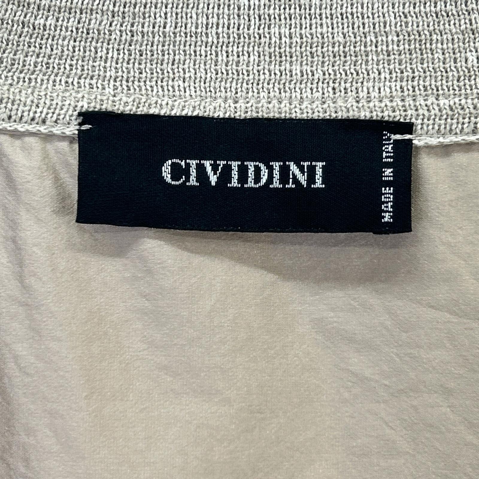 CIVIDINI Cividini 米色针织拼接风衣 外套