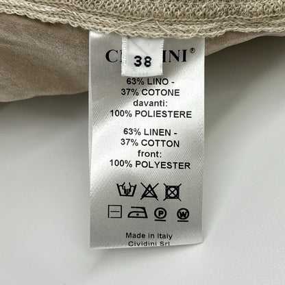 CIVIDINI Cividini 米色针织拼接风衣 外套