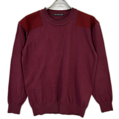 ISSEY MIYAKE MEN イッセイミヤケメン ME01KN198 ボルドー クルーネックニット トップス