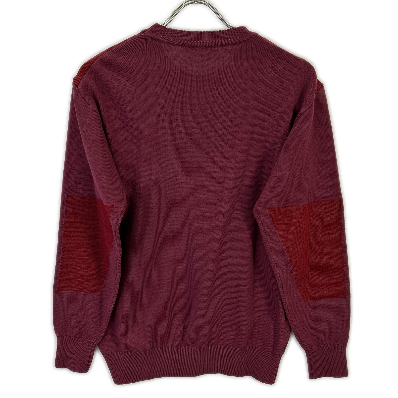 ISSEY MIYAKE MEN イッセイミヤケメン ME01KN198 ボルドー クルーネックニット トップス