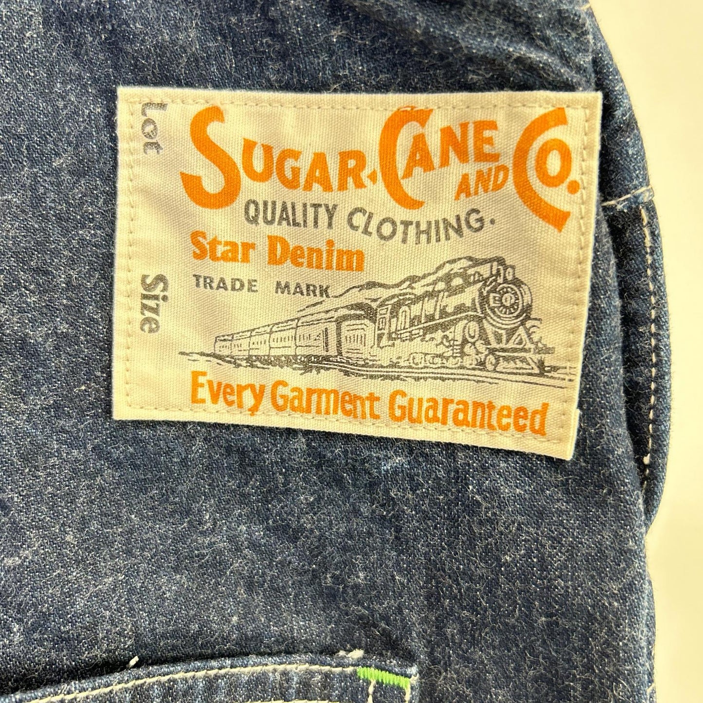 SUGAR CANE シュガーケーン SC42242JK インディゴ デニム オーバーオール オーバーオール オールインワン