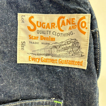 SUGAR CANE シュガーケーン SC42242JK インディゴ デニム オーバーオール オーバーオール オールインワン