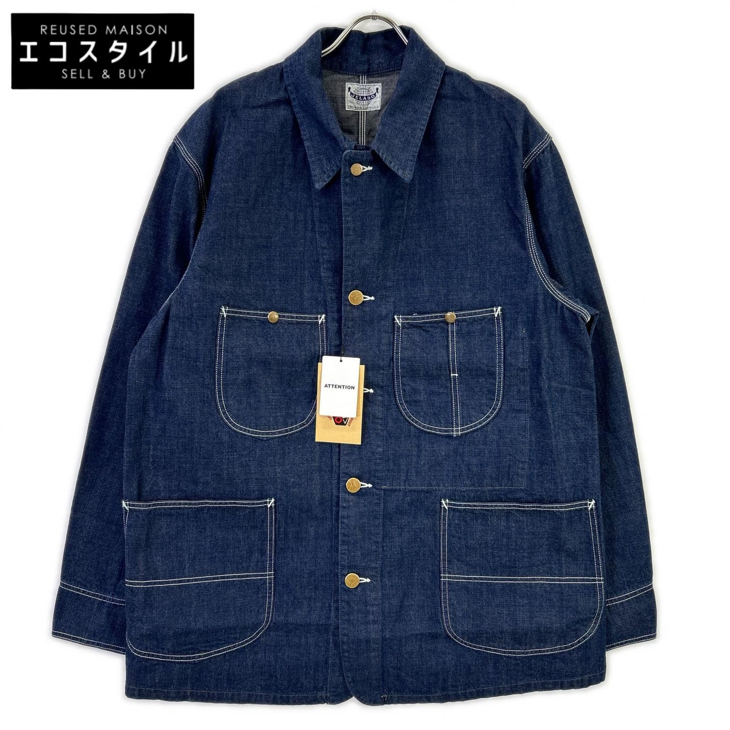JELADO ジェラード JP94491J インディゴ 491J Coverall ジャケット