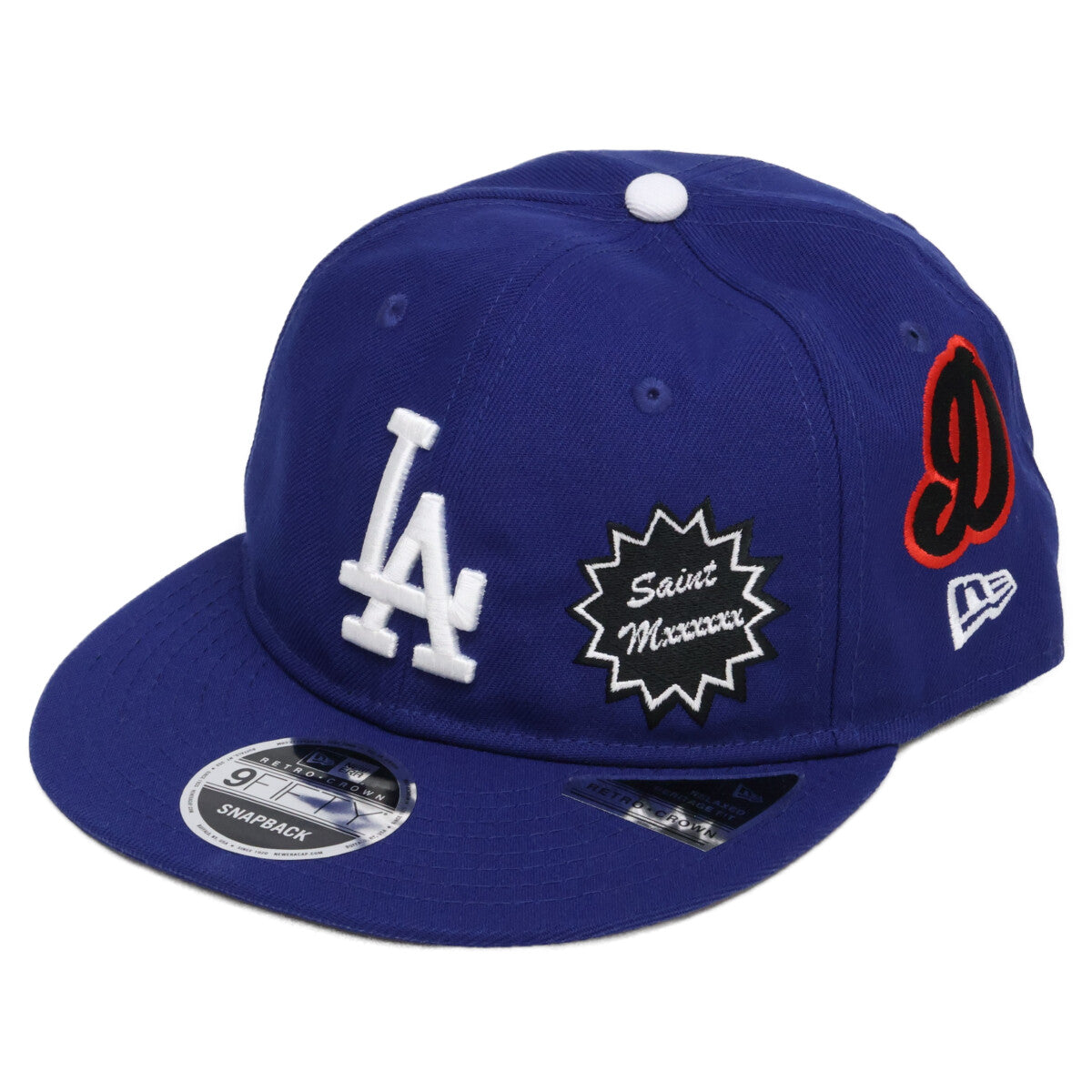 New Era x SAINT Mxxxxxx 【Like new】 SM-HR8-GIFT-C46 9FIFTY DODGERS cap