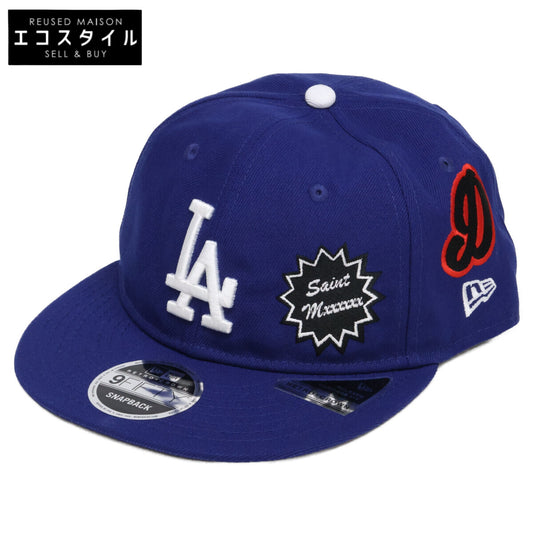 New Era ニューエラ x SAINT Mxxxxxx セントマイケル 【新品同様】SM-HR8-GIFT-C46 9FIFTY DODGERS キャップ 帽子