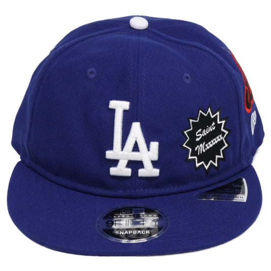 New Era ニューエラ x SAINT Mxxxxxx セントマイケル 【新品同様】SM-HR8-GIFT-C46 9FIFTY DODGERS キャップ 帽子