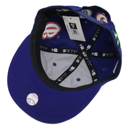New Era x SAINT Mxxxxxx 【Like new】 SM-HR8-GIFT-C46 9FIFTY DODGERS cap