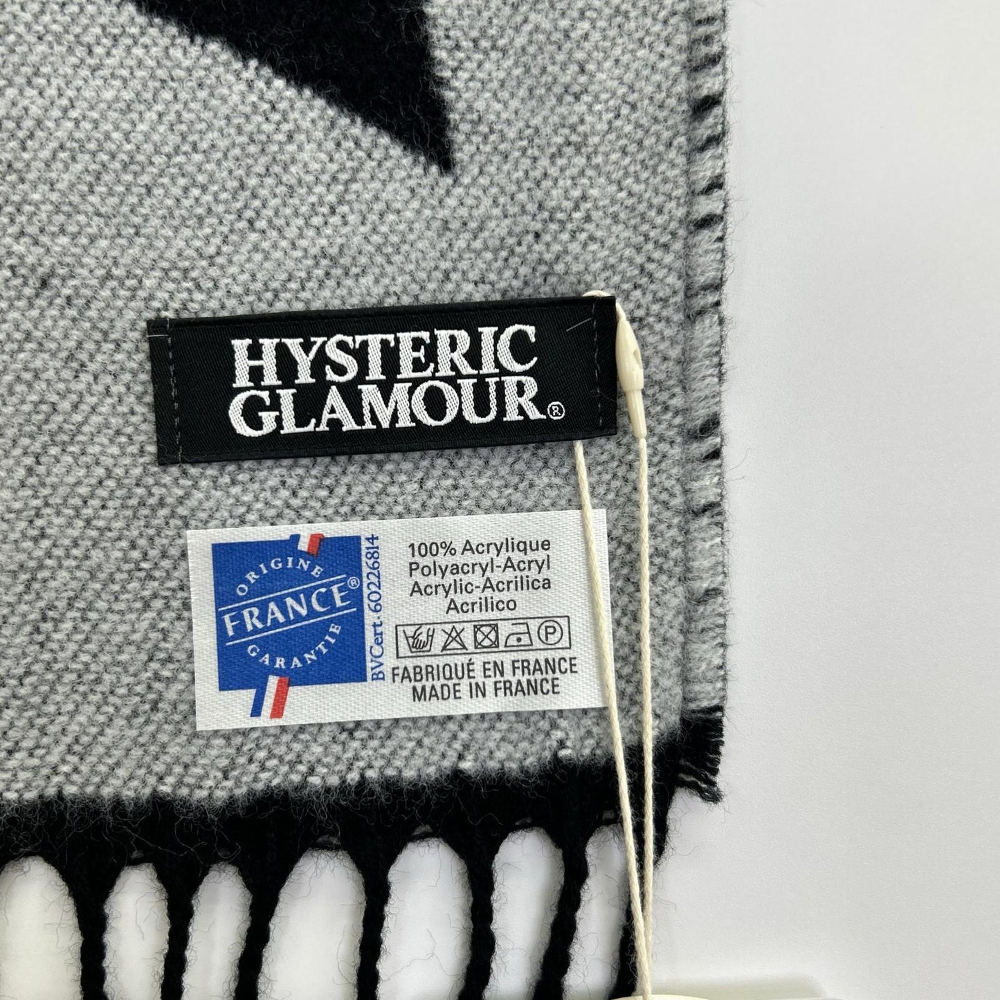 HYSTERIC GLAMOUR ヒステリックグラマー 02203QC02996 ブラック ロゴ ポンチョ ポンチョ ケープ