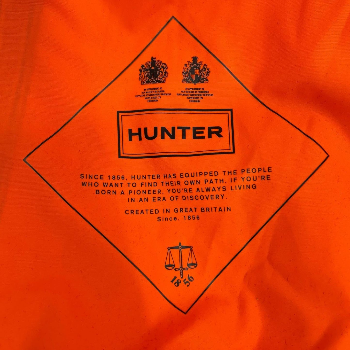 HUNTER ハンター オレンジ ウインドブレーカー ジャケット