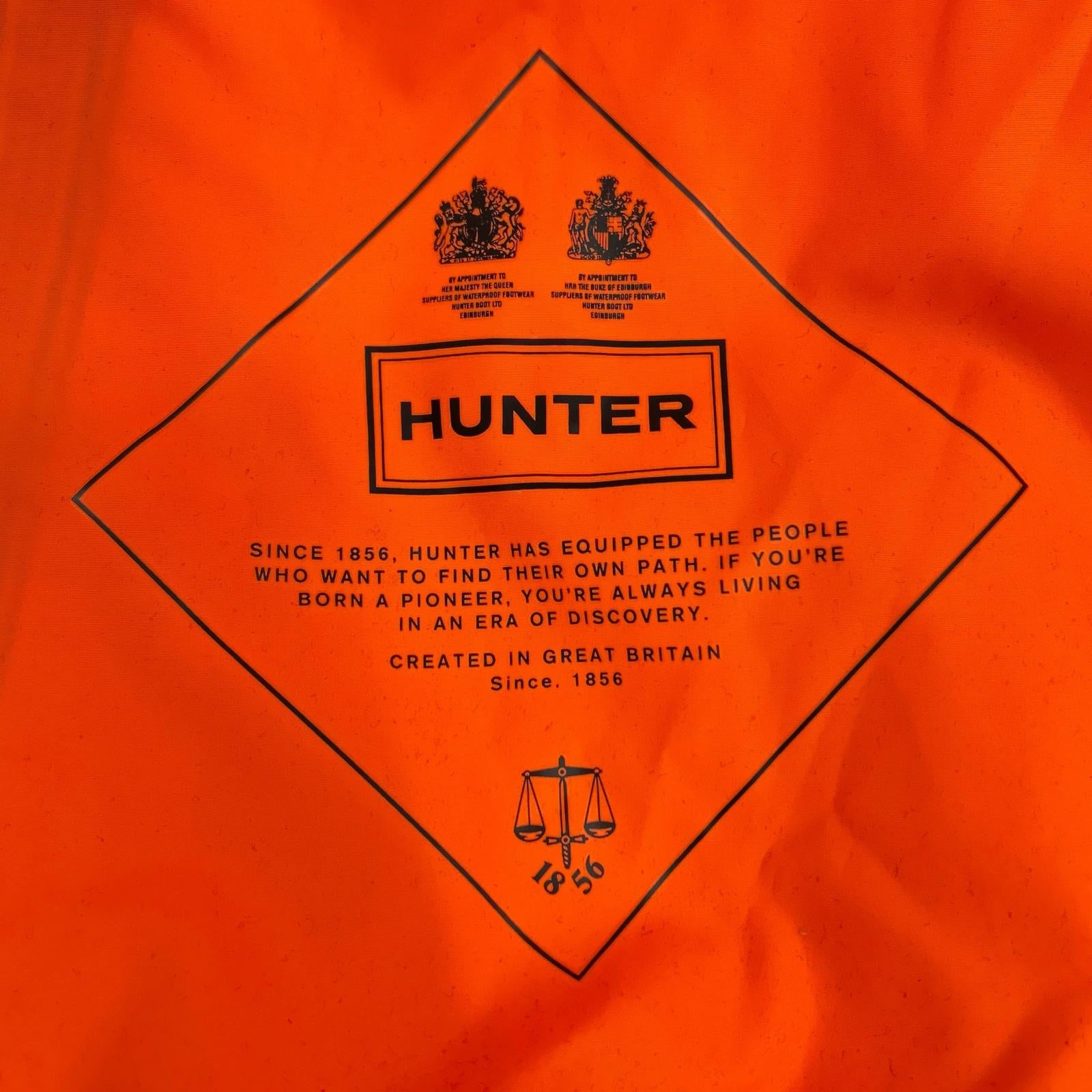 HUNTER ハンター オレンジ ウインドブレーカー ジャケット