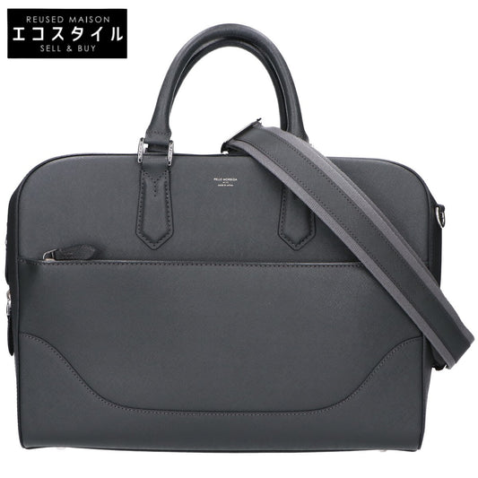 PELLE MORBIDA ペッレモルビダ 【美品】PMO-CA015 Capitano キャピターノ ブリーフバッグ(1室タイプ) ビジネスバッグ ブリーフケース