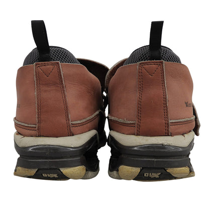 Mountain Research マウンテン リサーチ インフィニティー リング モック シューズ メンズ ブラウン 26cm シューズ
