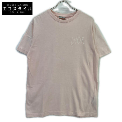 DIOR ディオール ×レイモンドペティボン 943J602E0554 ピンク パリスエンブロイダリー 半袖Tシャツ トップス