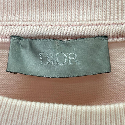 DIOR ディオール ×レイモンドペティボン 943J602E0554 ピンク パリスエンブロイダリー 半袖Tシャツ トップス