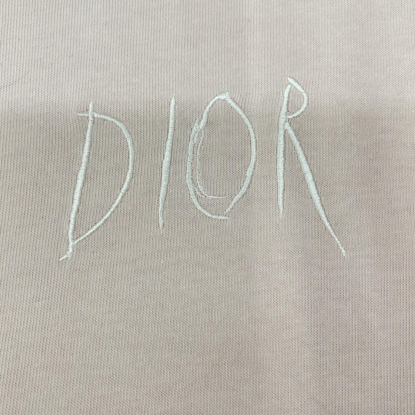 DIOR ディオール ×レイモンドペティボン 943J602E0554 ピンク パリスエンブロイダリー 半袖Tシャツ トップス