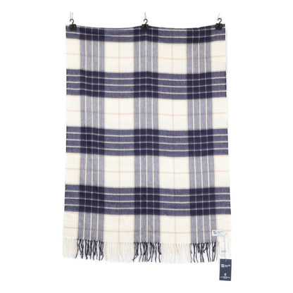 Johnstons ジョンストンズ 【新品同様】タータンチェック カシミヤ フリンジ ストール