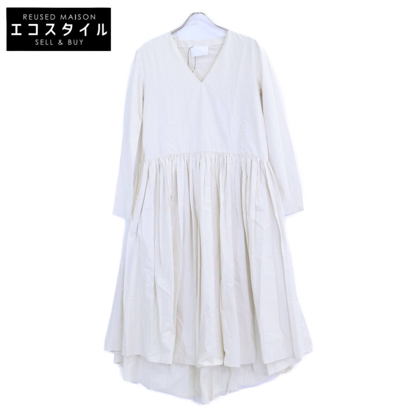 MERLETTE マーレット 【新品】165N63PO 3910300019 HUDSON DRESS ロングスリーブ Vネック ドレス/ ワンピース