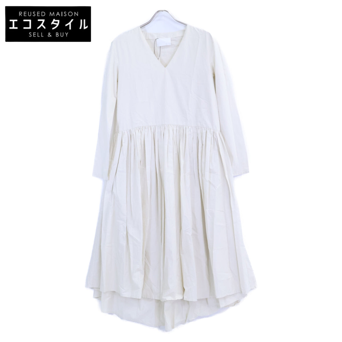 MERLETTE マーレット 【新品】165N63PO 3910300019 HUDSON DRESS ロングスリーブ Vネック ドレス/ ワンピース