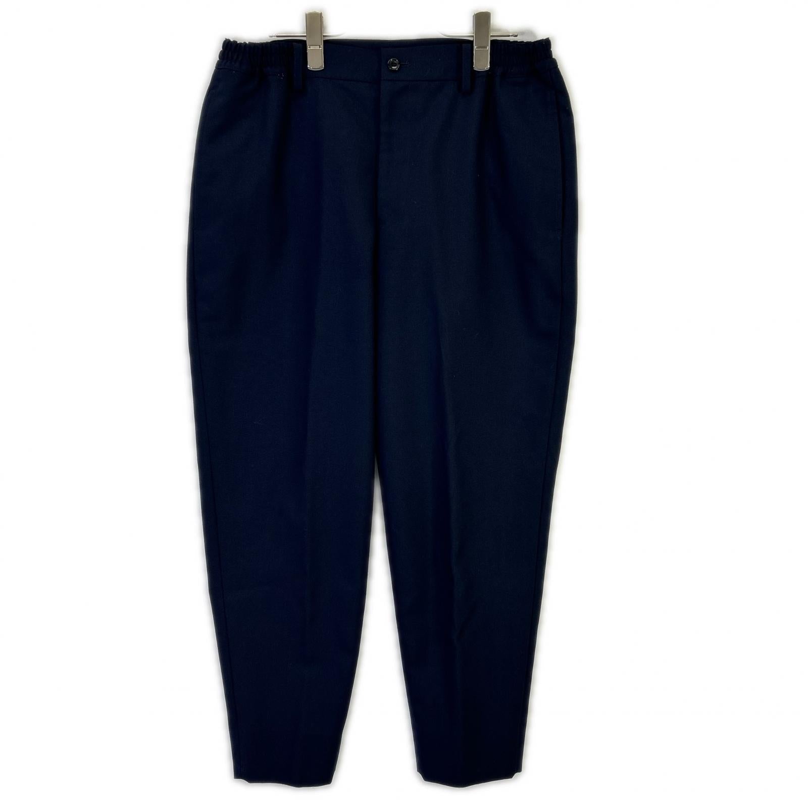 COMMEdesGARCONS HOMME DEUX コムデギャルソンオムドゥ DG-P042 ネイビー ウール スラックス ボトムス