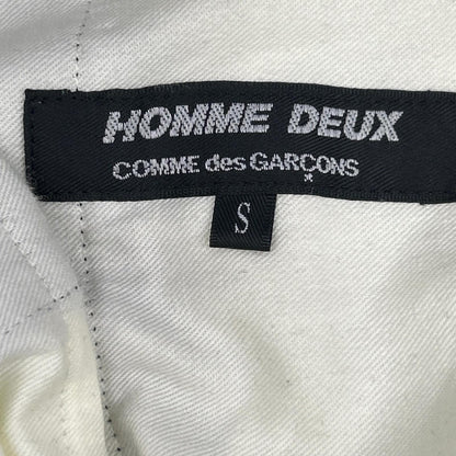 COMMEdesGARCONS HOMME DEUX コムデギャルソンオムドゥ DG-P042 ネイビー ウール スラックス ボトムス