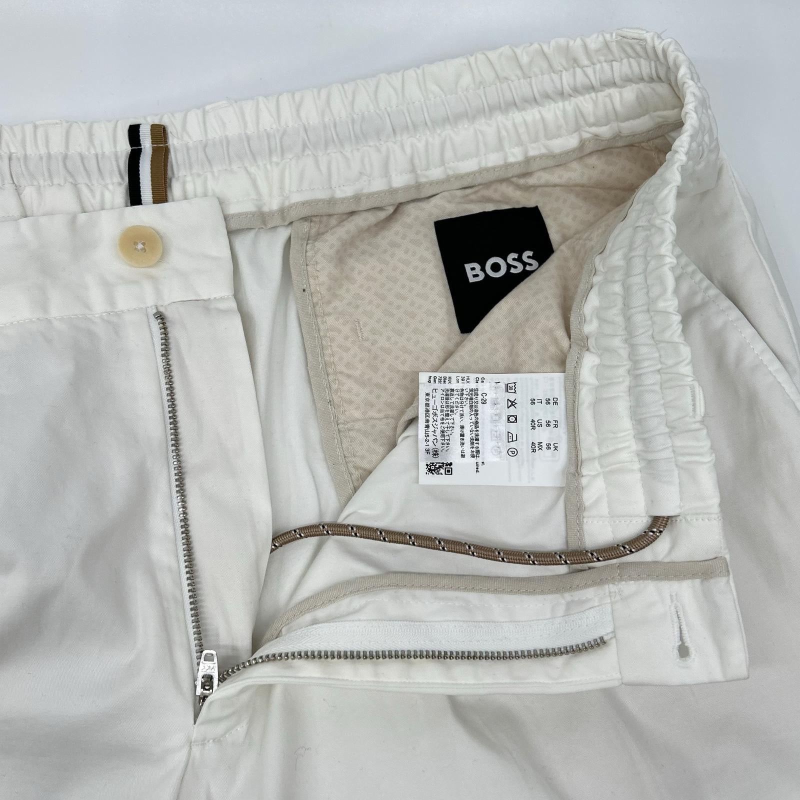 BOSS ボス 10248285 ホワイト チノパン ボトムス