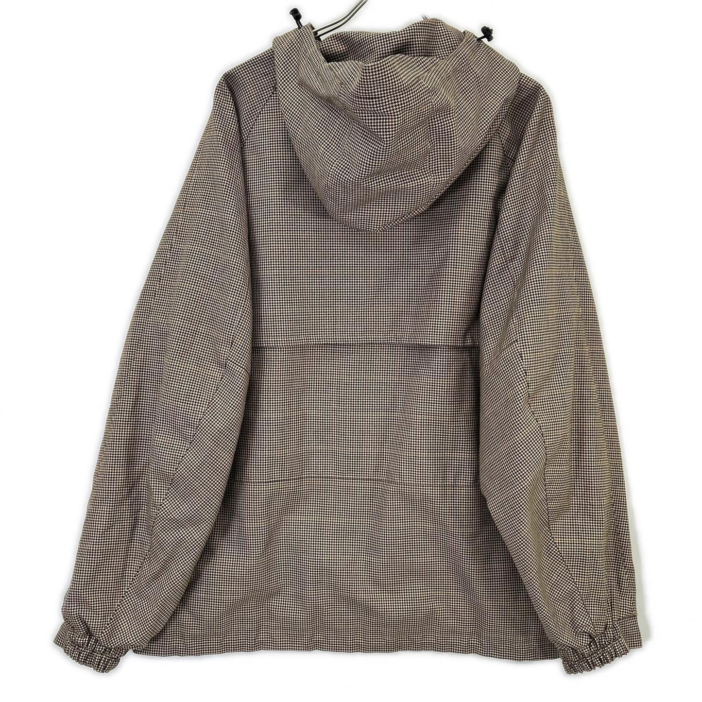 MR.GENTLEMAN Mr. Gentleman × fragment brown houndstooth mountain parka jacket
