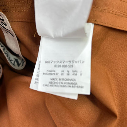 Max Mara マックスマーラ 【The Cube】902106076 テラコッタ トレンチコート コート