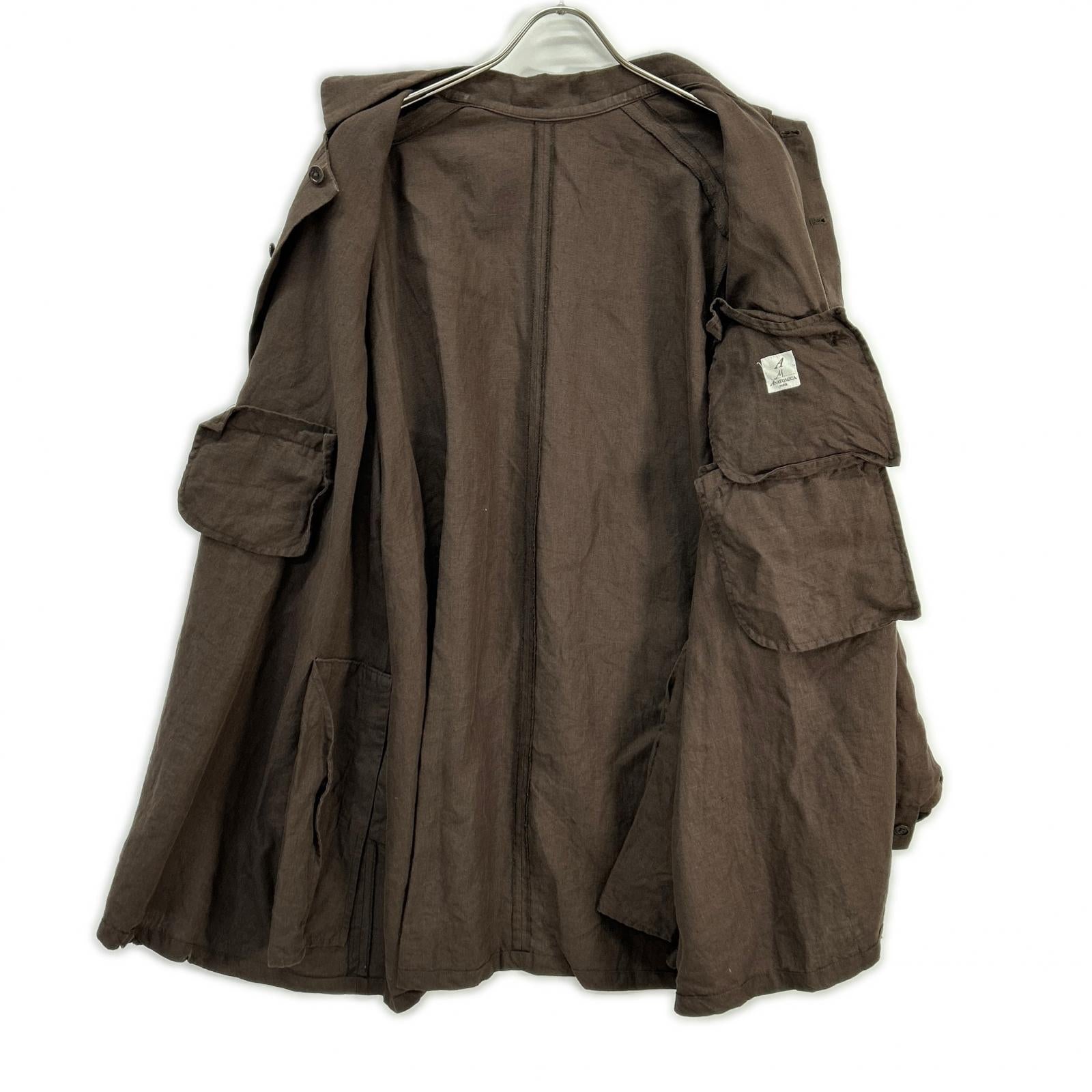 ANATOMICA Anatomica linen Arthur coat Coat