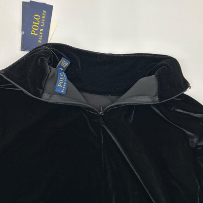 POLO RALPH LAUREN ポロ ラルフローレン ブラック ベルベット タートルネック セーター トップス