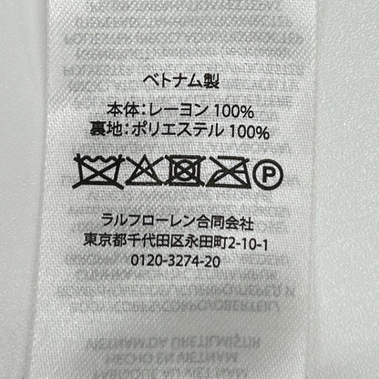 POLO RALPH LAUREN ポロ ラルフローレン レッド チェック ダブル ラップスカート トップス