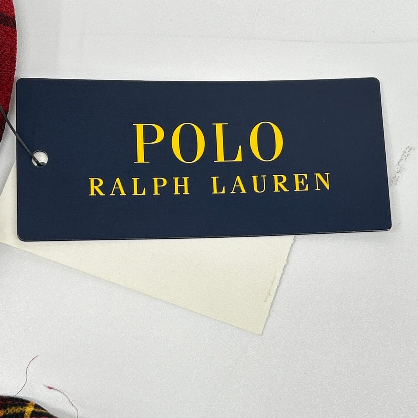 POLO RALPH LAUREN ポロ ラルフローレン レッド チェック ダブル ラップスカート トップス