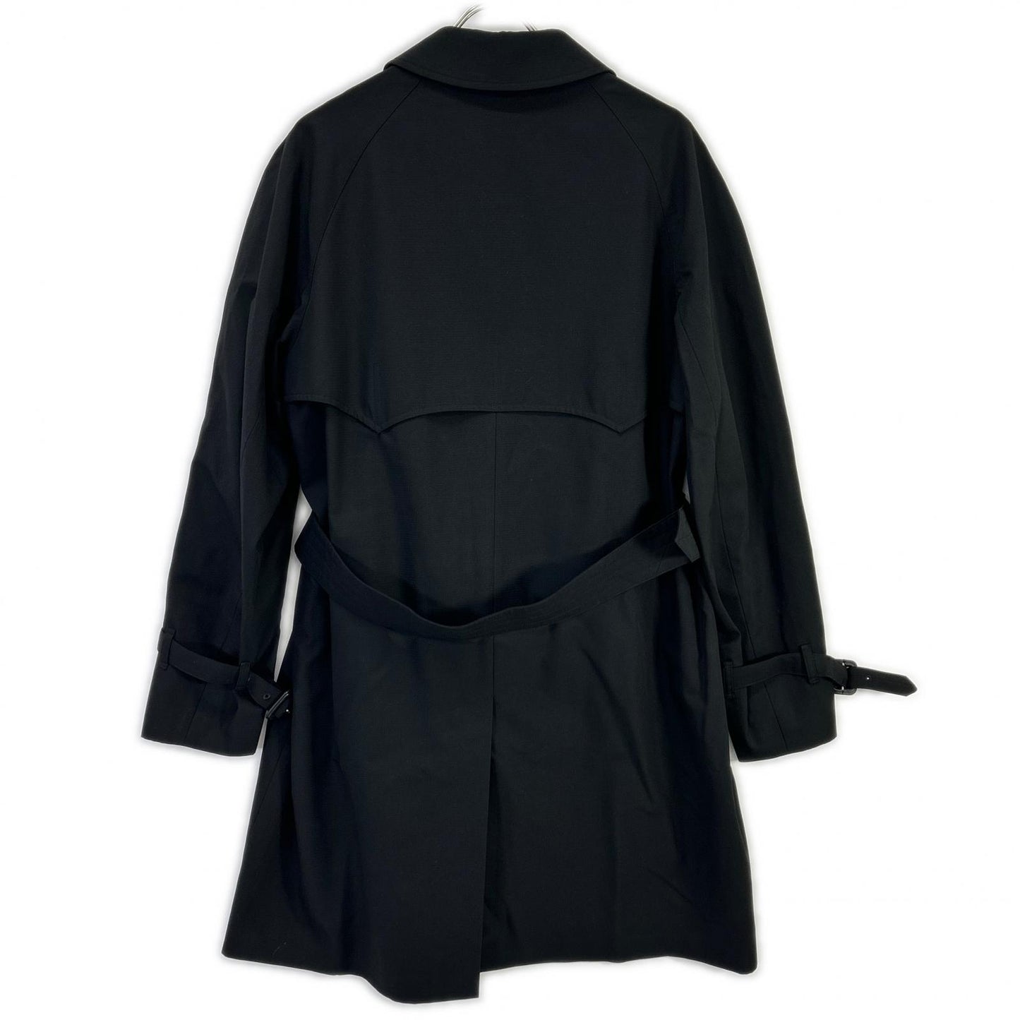 Aquascutum アクアスキュータム ブラック ベルト付き コート コート