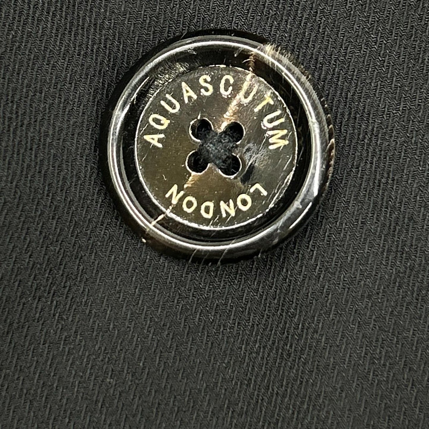 Aquascutum アクアスキュータム ブラック ベルト付き コート コート