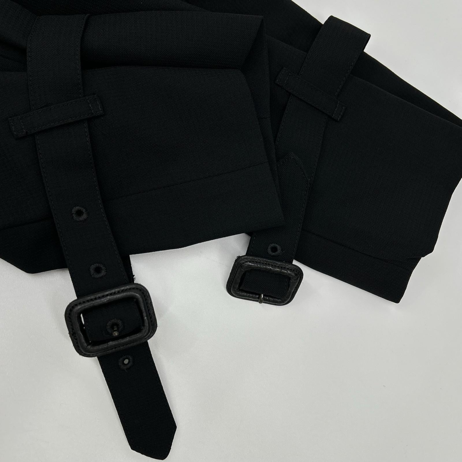 Aquascutum アクアスキュータム ブラック ベルト付き コート コート