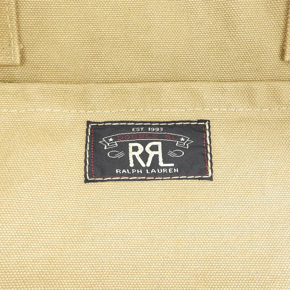 RRL ダブルアールエル 美品 キャンバス カーペンター 2WAY トートバッグ メンズ ベージュ トートバッグ