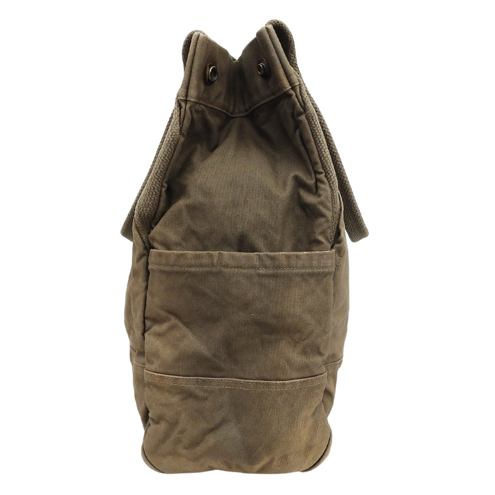 RRL ダブルアールエル 美品 キャンバス ダックトートバッグ メンズ カーキ トートバッグ
