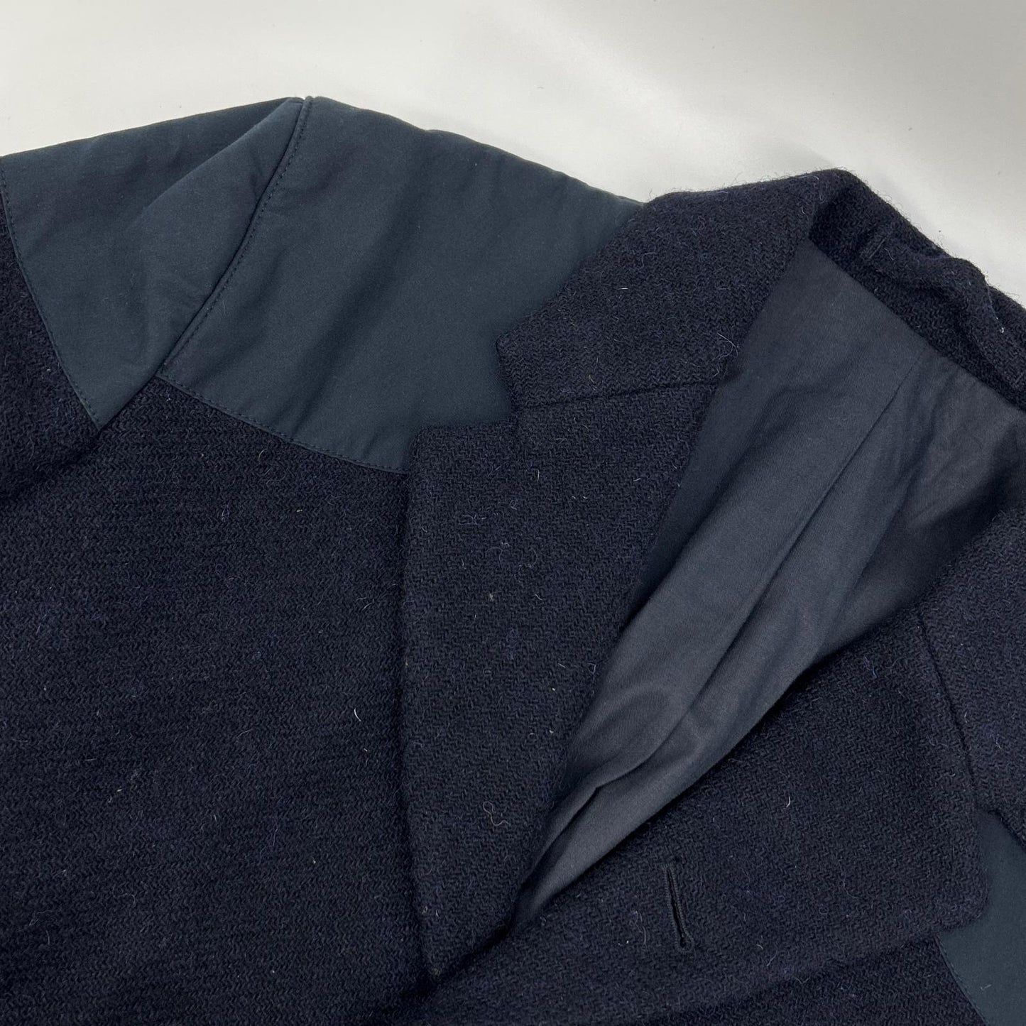 NIGEL CABOURN ナイジェルケーボン 8081180006 ネイビー ×ハリスツイード マロリージャケット ジャケット